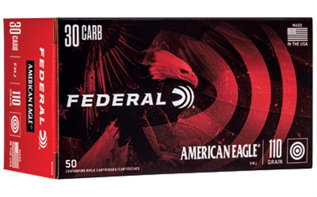 Picture of Fed AM Eagle 30Carb 110Gr Fmj 20/500