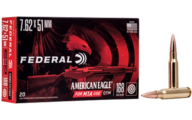 Picture of Fed AM Eagle 762X51 168Gr M1a 20/200