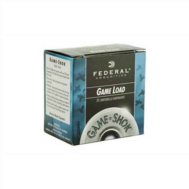 Picture of Federal Game-Shok Upland - Game Shotshell 20 Ga, 2-3/4 In, No. 8, 7/8Oz, 2.38 Dr, 1210 Fps, 25 Rnd Per Box H200 8