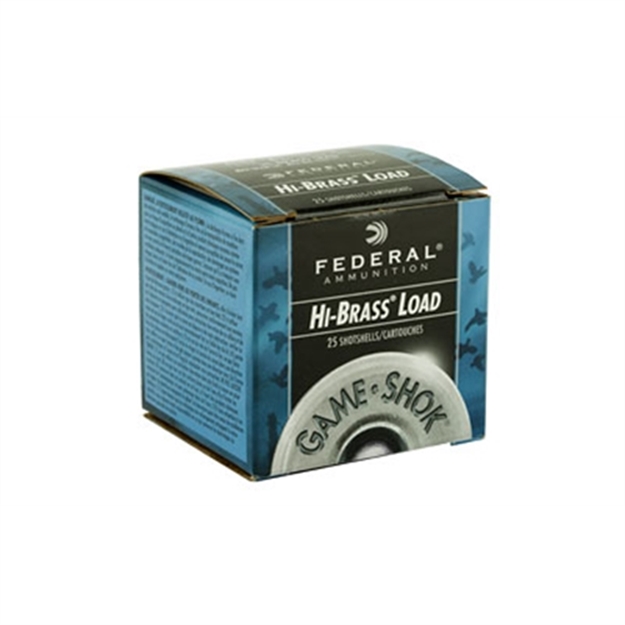 Picture of Federal Game-Shok Upland - Hi-Brass Shotshell 410 Ga, 2-1/2 In, No. 7-1/2, 1/2Oz, Max Dr, 1200 Fps H412 7.5