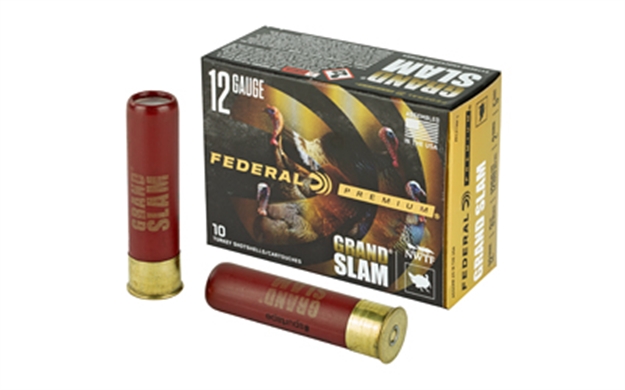 Picture of Federal Grandslam Turkey Shotshell W/ Flight Control Flex Wad 12 GA 3 1/2" Max. 2Oz 5 10 Rnd Per Box PFCX139F 5