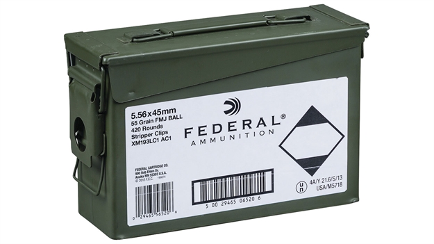 Picture of Fed M193 556Nato 55Gr Fmj 420Rd Can