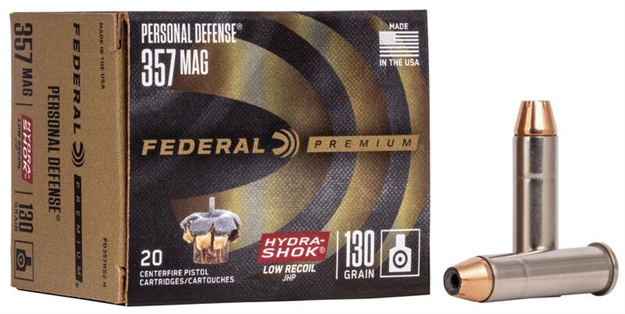 Picture of Fed PD Hydra-Shk 357Mag 130Gr 20/200