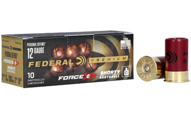 Picture of  Federal Pd129fx200 Premium Force X2 12Gauge 1.75" 6Pellets 00Buckshot 10 Per Box/10 Case 604544680287
