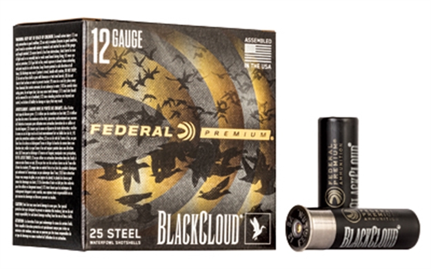 Picture of Federal Pwbx1424 Black Cloud FS 12Gauge 3" 1 1/4Oz 4Shot 25 Per Box/10 Case PWBX142-4 604544623321