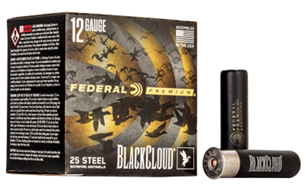Picture of Federal Black Cloud Waterfowl Shotshell 12 GA 3 1/2" 1 1/2Oz 3, 25 Rnd Per Box PWBX134 3 604544625578