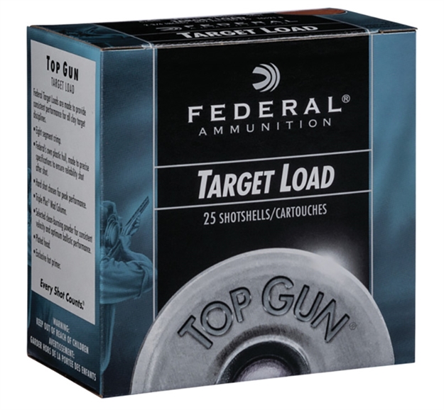 Picture of Federal 12Ga 2-3/4" 3 1Oz #8   Top Gun     250Rd