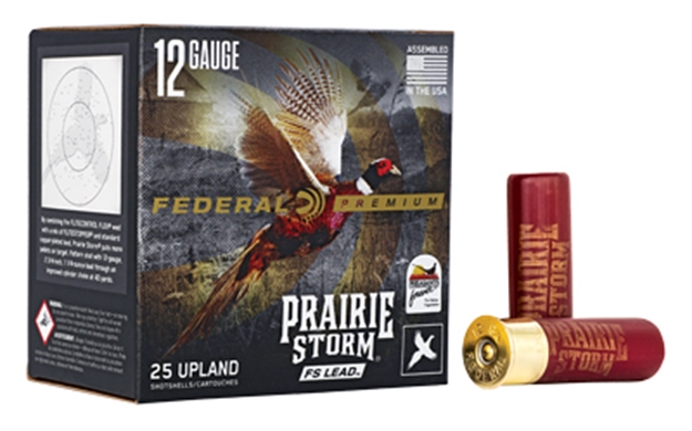 Picture of Fed Prairie Storm Upland FS Lead Shotshell 12 Ga, 3" Max, 1-5/8 Oz, #5 FS Lead, 25 Rnd PFX129FS6