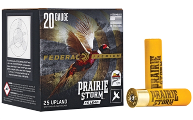 Picture of Fed Prairie Storm Upland FS Lead Shotshell 20 Ga, 2 3/4" Max, 1 Oz, #6 FS Lead, 25 Rnd PFX258FS6