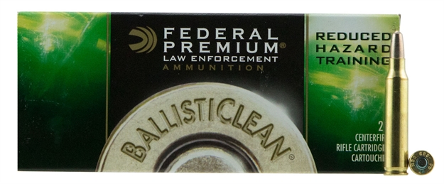 Picture of  Federal Bc223nt5a Ballisticlean Reduced Hazard Training 223Rem 55Gr Lead Free Frangible 20 Per Box/25 Case