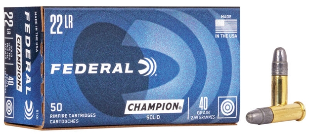 Picture of Federal 22Lr 40Gr Solid HV Lightning Champ 500Rd 510 @ 029465156183
