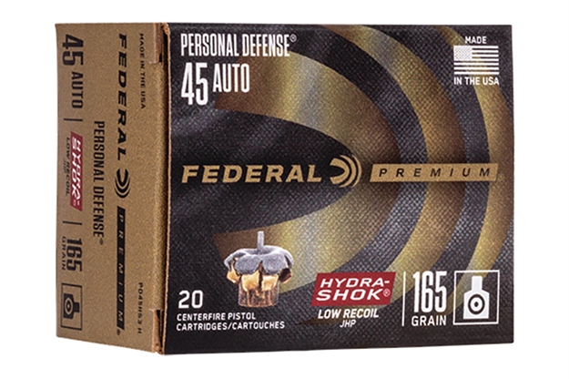 Picture of Fed PD Hydra-Shk 45Acp 165Gr 20/200