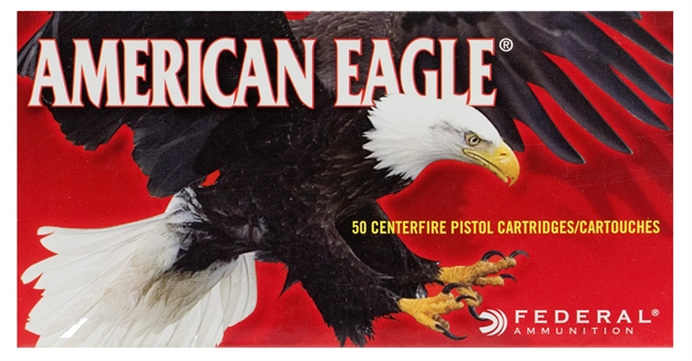 Picture of Federal American Eagle Pistol Ammo 45 Gap 185Gr 50Rnd Tmj
