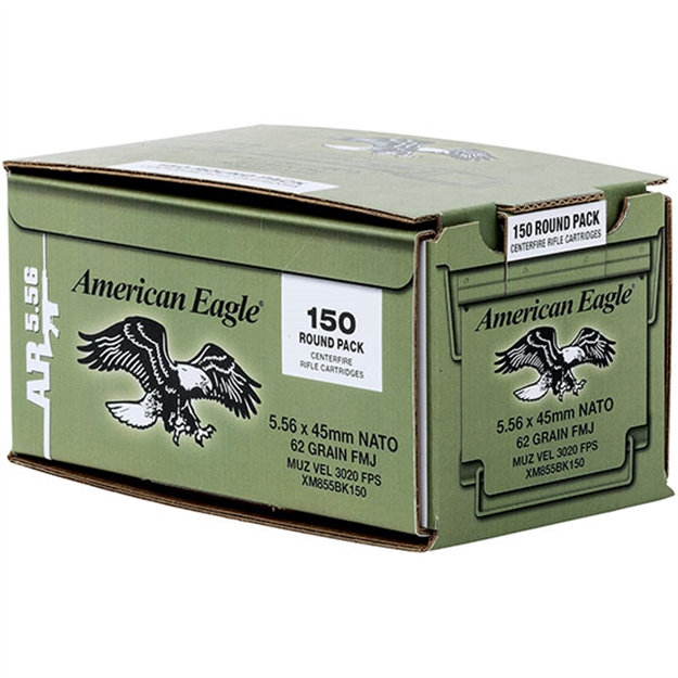 Picture of Federal 5.56 62Gr Fmj 150Ct Carton