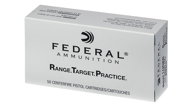 Picture of  Federal Rtp9115 Range & Target  9Mmluger 115Gr Full Metal Jacket 50 Per Box/20 Case 029465064709