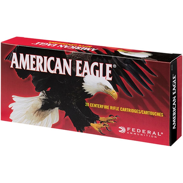 Picture of Federal American Eagle Rifle Ammo 30 Carbine, Fmj, 110 Grains, 1990 Fps, 50, Boxed 029465088309 -