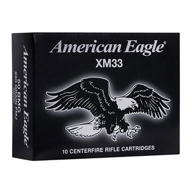 Picture of Federal American Eagle 50Bmg 640Gr Fmj M33 10/10
