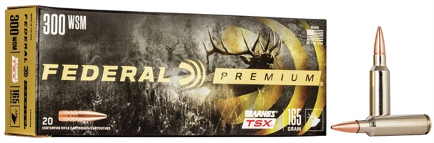 Picture of Federal Premium 300Wsm 165Gr Barnes Tsx 20/10 P300WSMG 029465098551