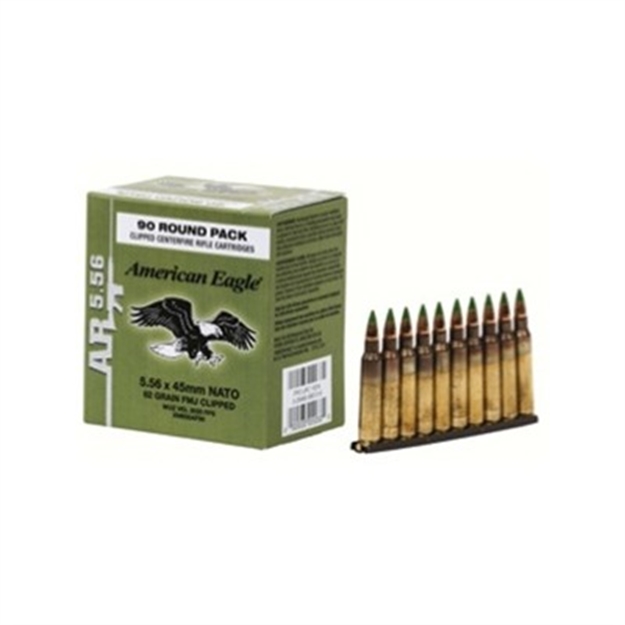 Picture of Federal Ammo 5.56 Nato 62Gr Fmj-Bt Steel Core 90/Bx