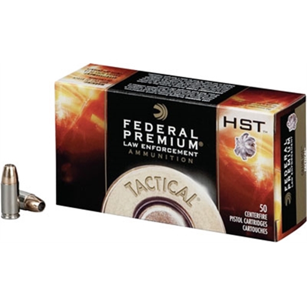 Picture of Federal LE 40 SW 180Gr. Hst 50Rd 20Bx/Cs Jhp P40HST1