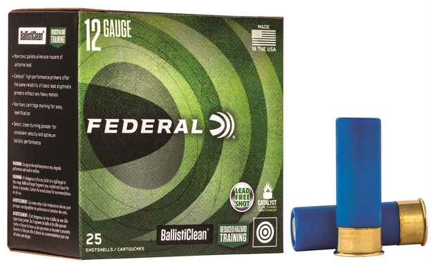 Picture of  Federal Bc127rs Ballisticlean Law Enforcement 12 Gauge 2.75" Slug Shot 25 Per Box/ 10 Case