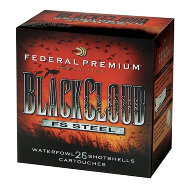 Picture of Federal Black Cloud FS Steel 12Ga 3" 1-1/4Oz #3 25/Bx