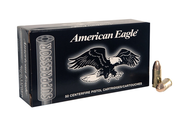 Picture of Fed AE Suppressor 9Mm 124Gr Fmj 50/