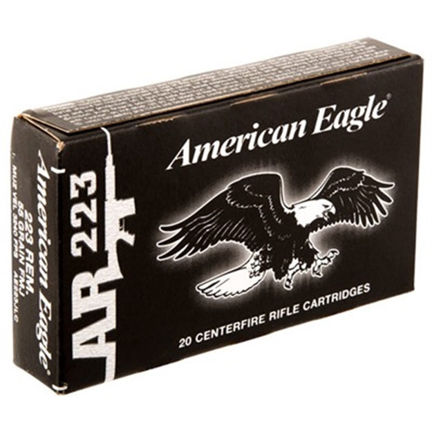 Picture of Federal Eagle 223 55G Fmj-Bt 20Bx Bulk