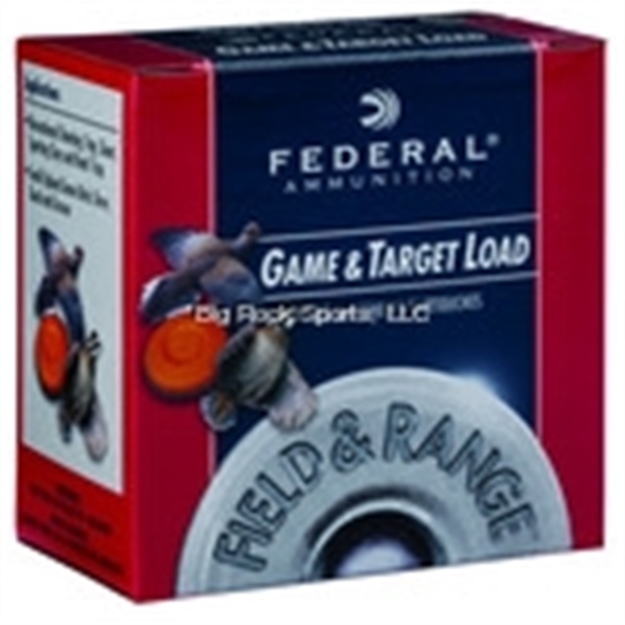 Picture of Federal Field And Range Game & Target Shotshell 12Ga  2 3/4In  3 1/4  1 1/4Oz  5 25 Rnd Per Box