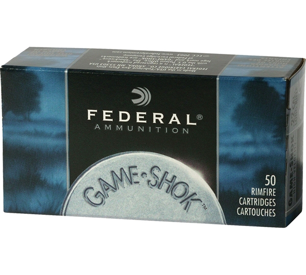 Picture of  Federal 712 Small Game & Target High Velocity 22 LR 38 GR Copper Plated Hollow Point 50 Per Box/ 100 Case 029465056155