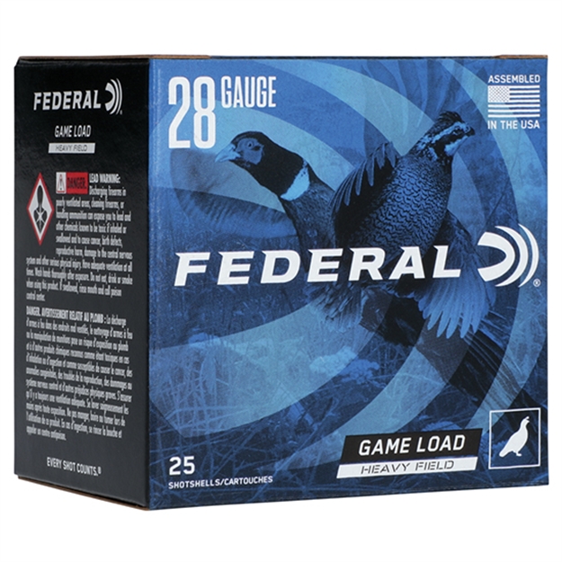 Picture of  Federal H2895 Game-Shok Heavy Field 28Gauge 2.75" 1Oz 5Shot 25 Per Box/10 Case 604544617313