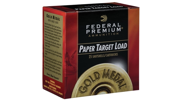 Picture of Federal Gmt1178 Premium Gold Medal Paper 12Gauge 2.75" 1 1/8Oz 8Shot 25 Per Box/10 Case GMT117 8 604544625998