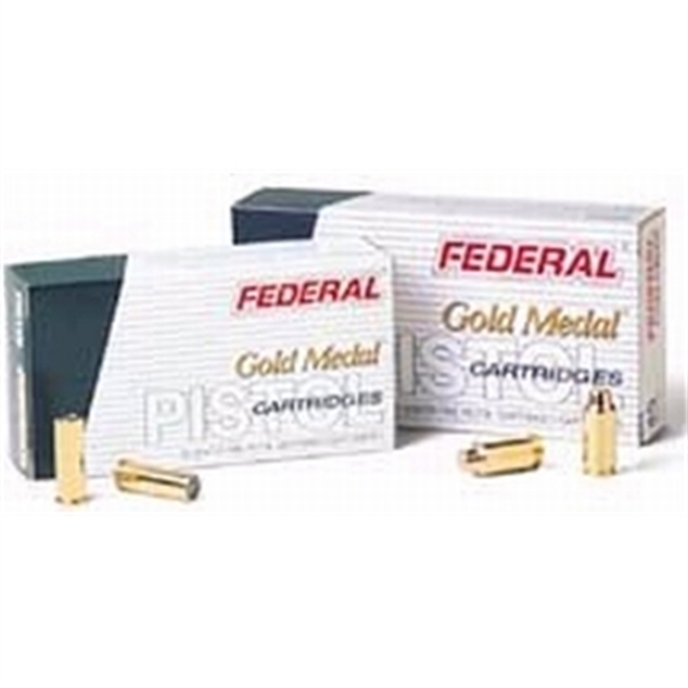 Picture of Federal Gm38a Premium Gold Medal 38Special 148Gr Lead Wadcutter 50 Per Box/20 Case 029465089412