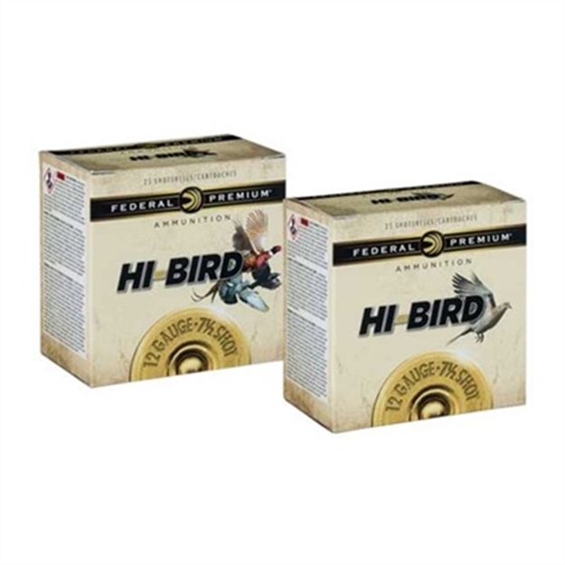 Picture of Federal HI Bird Shotshell 12Ga 2 3/4" Max 1 1/4Oz 8 1,330 Fps 25 Rnd Per Box