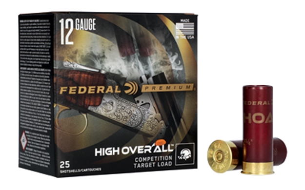 Picture of  Federal Hoa12hc8 Premium High Over All 12Gauge 2.75" 1 1/8Oz 8Shot 25 Per Box/10 Case