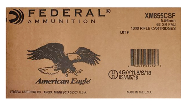 Picture of Federal Lake City 5.56 M855 62Gr Penetrator 2000