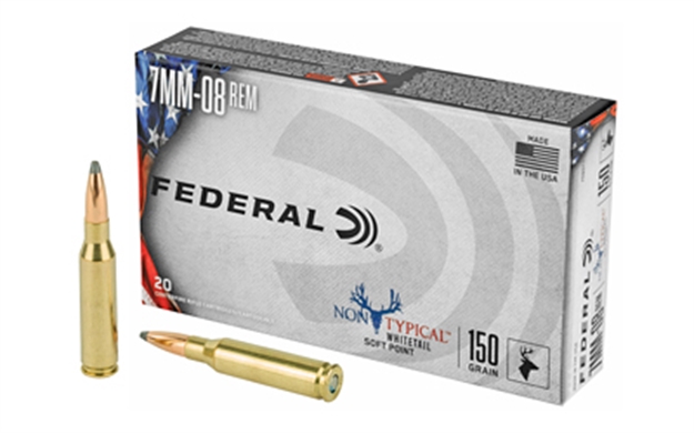 Picture of Federal 7Mm08 Rem 150Gr Non Typical SP      20Rd