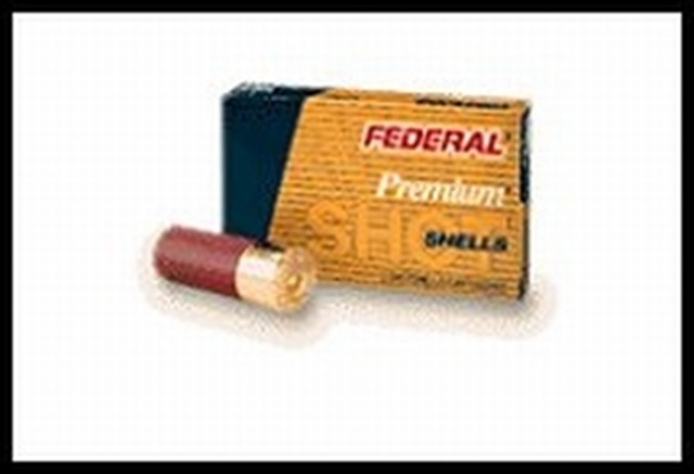 Picture of Federal Premium Vital-Shok Buckshot 12 Ga, 3 In, 000B, 10 Pellets, 1225 Fps, 5 Rounds, Boxed P158 000