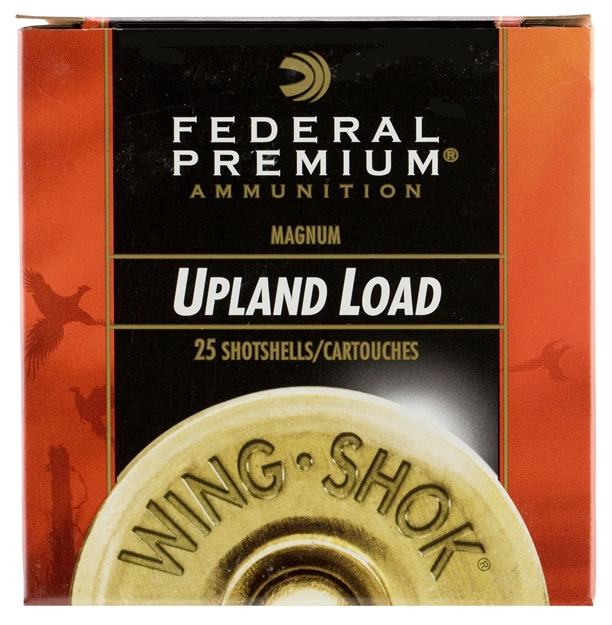 Picture of Federal Wing-Shok Magnum Shotshell 20 Ga, 3 In, No. 5, 1-1/4Oz, 3.44 Dr, 1300 Fps, 25 Rnd Per Box P258 5 029465025489