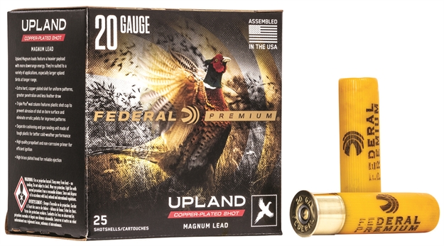 Picture of Federal Wing-Shok Magnum Shotshell 20 Ga, 3 In, No. 6, 1-1/4Oz, 3.44 Dr, 1300 Fps, 25 Rnd Per Box P258 6