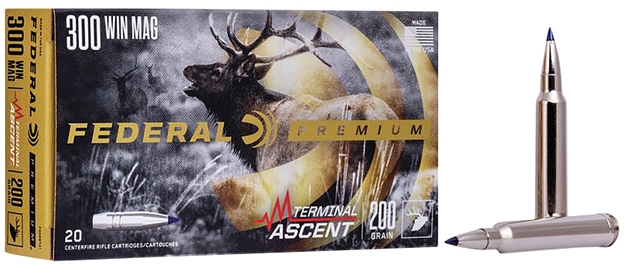 Picture of  Federal P300wta1 Premium Terminal Ascent 300Winmag 200Gr 20 Per Box/10 Case
