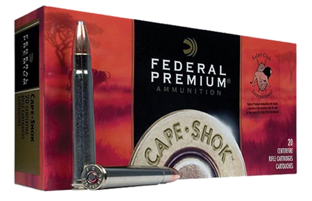 Picture of Federal P370b Cape-Shok 370 Sako Magnum Nosler Partition 286 GR 20Box/10Case
