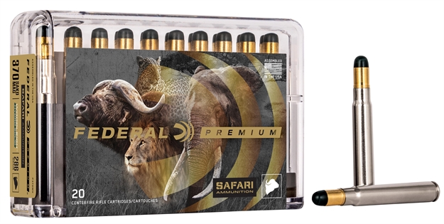 Picture of  Federal P370wh Premium Safari Cape-Shok 370Sakomag 286Gr Woodleigh Hydro Solid 20 Per Box/10 Case 029465064143