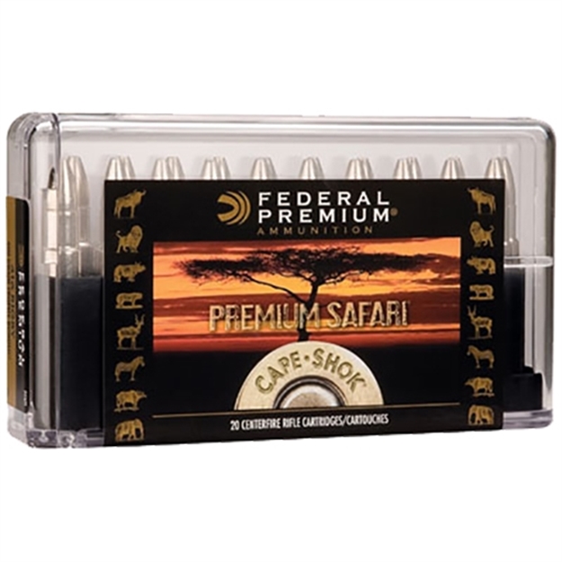Picture of  Federal P416sa Premium Safari Cape-Shok 416Rigby 400Gr Swift A Frame 20 Per Box/10 Case