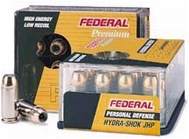 Picture of Federal P44hs1 Premium Personal Defense 44Remmag 240Gr Hydra-Shok Jacketed Hollow Point 20 Per Box/25 Case 029465088422