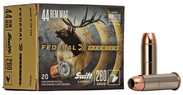 Picture of Federal P44sa Premium  44Remmag 280Gr Swift A Frame 20 Per Box/10 Case 029465061234 -
