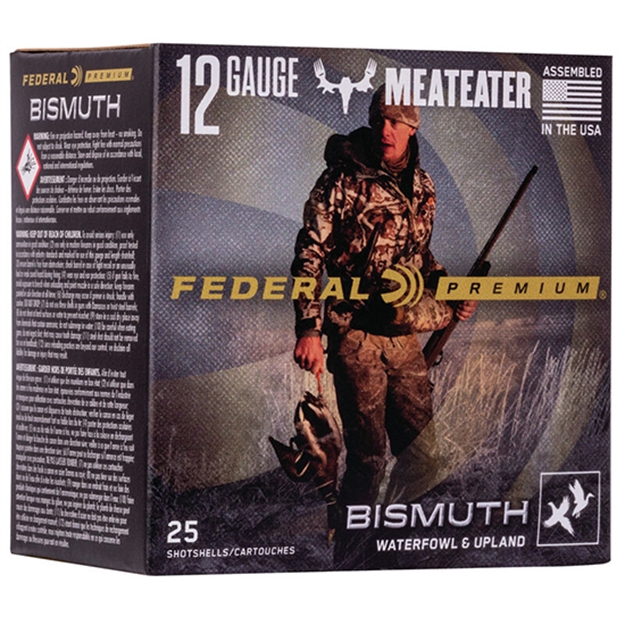 Picture of Federal Pbix1374 Premium Bismuth 12Gauge 3" 1 3/8Oz 4Shot 25 Per Box/10 Case PBIX137 4