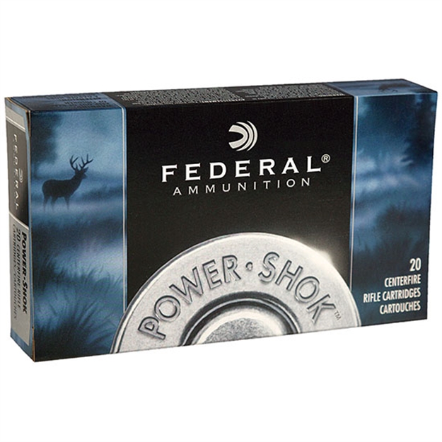 Picture of Federal Power-Shok 223Rem 55Gr Fmj BT 20/10