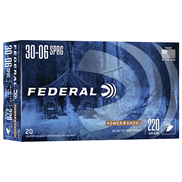 Picture of Federal 30-06 220Gr Shsp Power-Shok