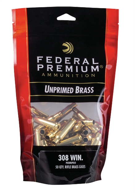 Picture of Federal Pr308upb50 Gold Medal  Rifle 308 Winchester Brass 50